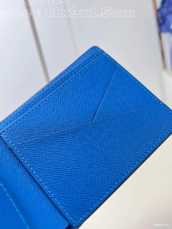 WIS WALLET-11.5-9-1.5cm VUITTON MULTIPLE LOUIS 0822